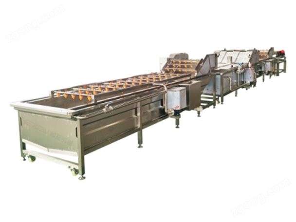 清洗杀青冷却流水线2